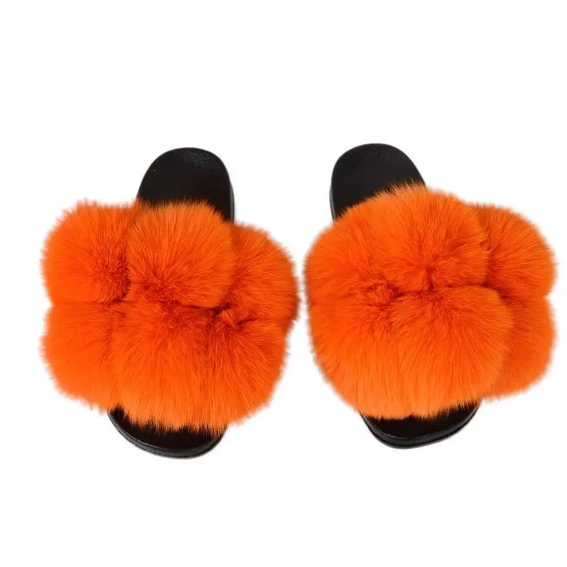 New Ladies Sandals And Slippers Faux Fox Fur Slipper Authentic Slides Fluffy Wool Puffy 20 Pairs Slide Cork Happyness
New Ladies Sandals And Slippers Faux Fox Fur Slipper Authentic Slides Fluffy Wool Puffy 20 Pairs Slide Cork Happyness