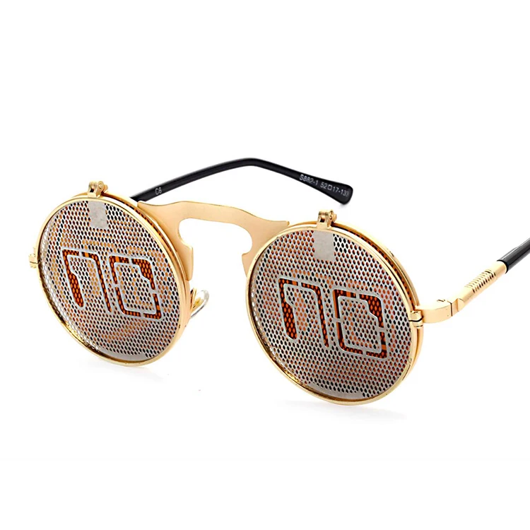 Retro punk luxury fashion Pattern lens sunglasses CE uv400 Flip on NEW 2021 found sunglasses for women men
Retro punk luxury fashion Pattern lens sunglasses CE uv400 Flip on NEW 2021 found sunglasses for women men