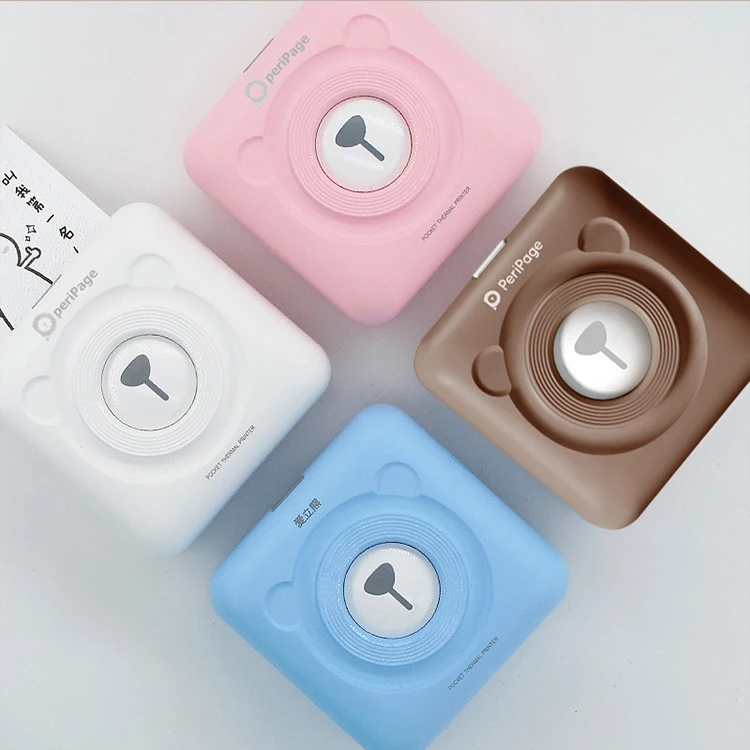 Mini Portable Thermal Printer Paper Photo Pocket Thermal Printer 58mm Printing Wireless BT Android IOS Printers
Mini Portable Thermal Printer Paper Photo Pocket Thermal Printer 58mm Printing Wireless BT Android IOS Printers