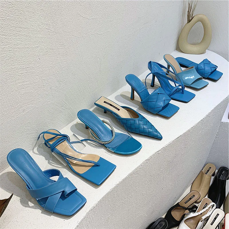 2020 Summer Custom Ladies Fashion Genuine Leather Large Size High Heel Square Toe Sandals 
2020 Summer Custom Ladies Fashion Genuine Leather Large Size High Heel Square Toe Sandals