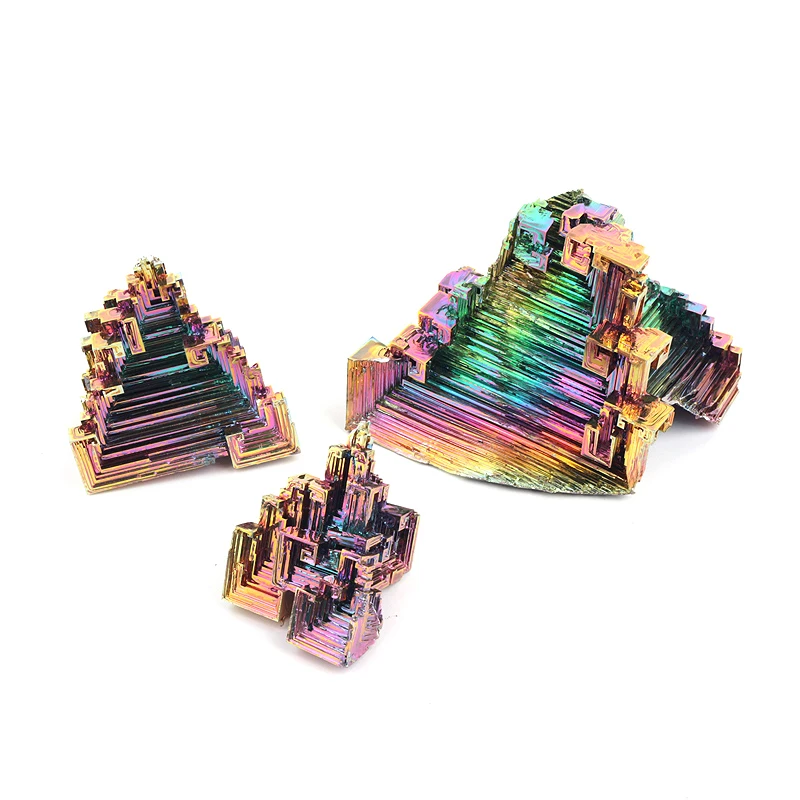 Wholesale Bismuth Crystal Pyramid High Quality Bismuth Pyramid For Home Decoration 
Wholesale Bismuth Crystal Pyramid High Quality Bismuth Pyramid For Home Decoration