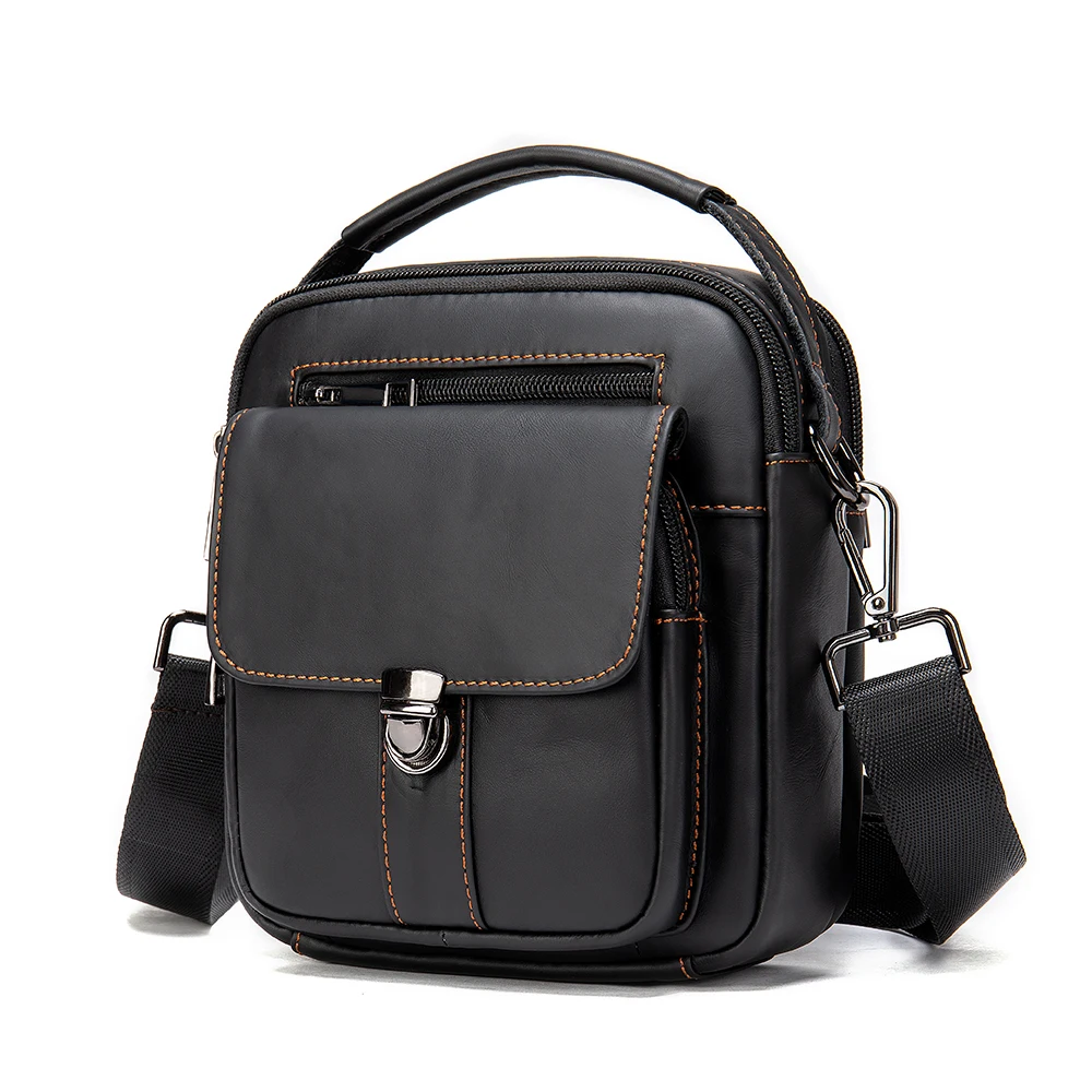 7438 Genuine Leather Men's Messenger Bag Shoulder Bags for Men Crossbody Bags Small Man Designer Shoulder Handbag Bolso Male
7438 Genuine Leather Men's Messenger Bag Shoulder Bags for Men Crossbody Bags Small Man Designer Shoulder Handbag Bolso Male