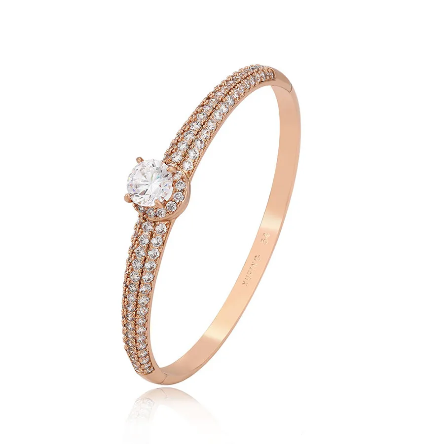 A00689401 xuping jewelry Royal Fashion Elegant Luxury Beautiful Rose gold color Full Diamond bangle
A00689401 xuping jewelry Royal Fashion Elegant Luxury Beautiful Rose gold color Full Diamond bangle