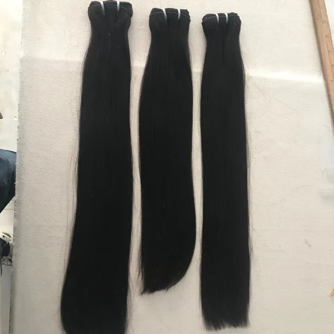HTHAIR Top Quality Cuticle Aligned 100% Human Hair Extensions Super Double Drawn Hair Bone Straight Vietnam Hair Bundles
HTHAIR Top Quality Cuticle Aligned 100% Human Hair Extensions Super Double Drawn Hair Bone Straight Vietnam Hair Bundles