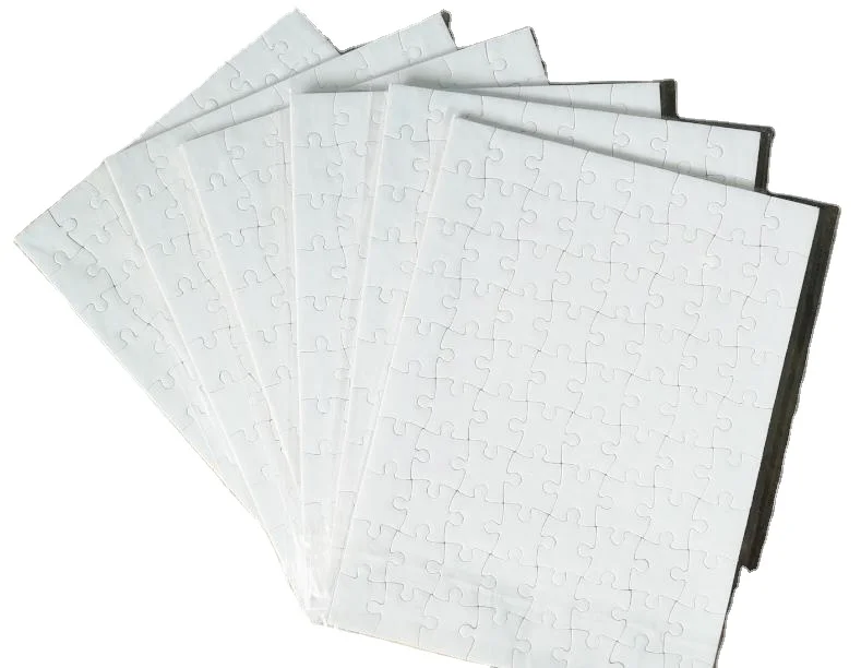 A4 Sublimation Blank Puzzle DIY Craft Heat Press Transfer Crafts Jigsaw Puzzle white A4 Blank Puzzle Party Gift
A4 Sublimation Blank Puzzle DIY Craft Heat Press Transfer Crafts Jigsaw Puzzle white A4 Blank Puzzle Party Gift