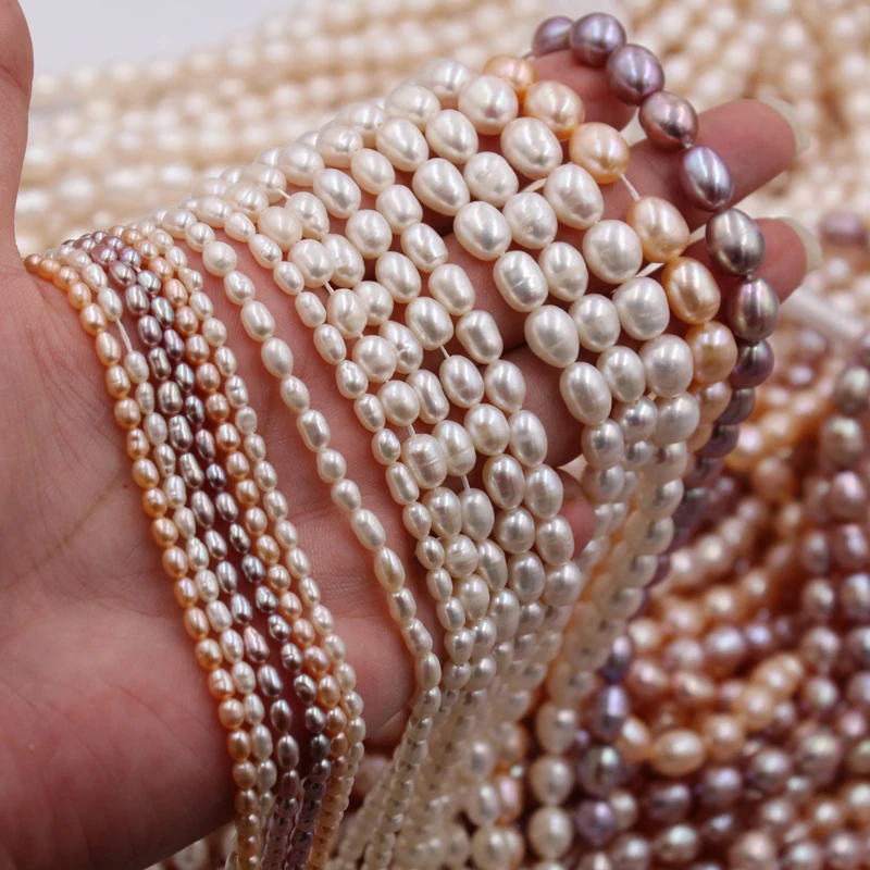 White/Pink/Purple high quality rice shaped loose natural freshwater pearls beads for jewelry making
White/Pink/Purple high quality rice shaped loose natural freshwater pearls beads for jewelry making
