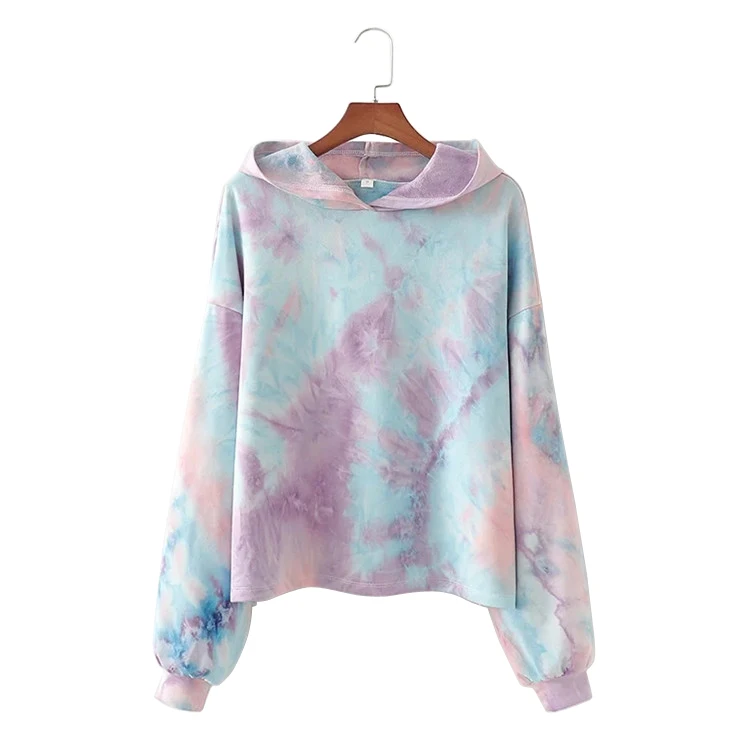 2020 New Womens Pullover tie dye Hoodies Women Long Sleeve oversize Hoodies, One color
2020 New Womens Pullover tie dye Hoodies Women Long Sleeve oversize Hoodies, One color