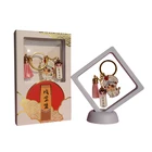 White Opera key chain Zinc Alloy Key chain Chinese Opera