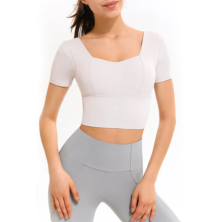 Square Neck Close Fitting Fitness Wear Running Sports Vest Sports Bra Tank Top Padded Women Gym Tops
Square Neck Close Fitting Fitness Wear Running Sports Vest Sports Bra Tank Top Padded Women Gym Tops