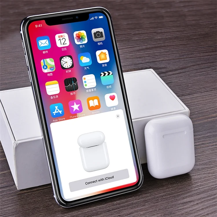 Newest TWS I100 I200 Twins True Wireless 5.0 Touch Control Bluetooth Earphones Earbuds with Pop up Wireless Charging - ANKUX.COM