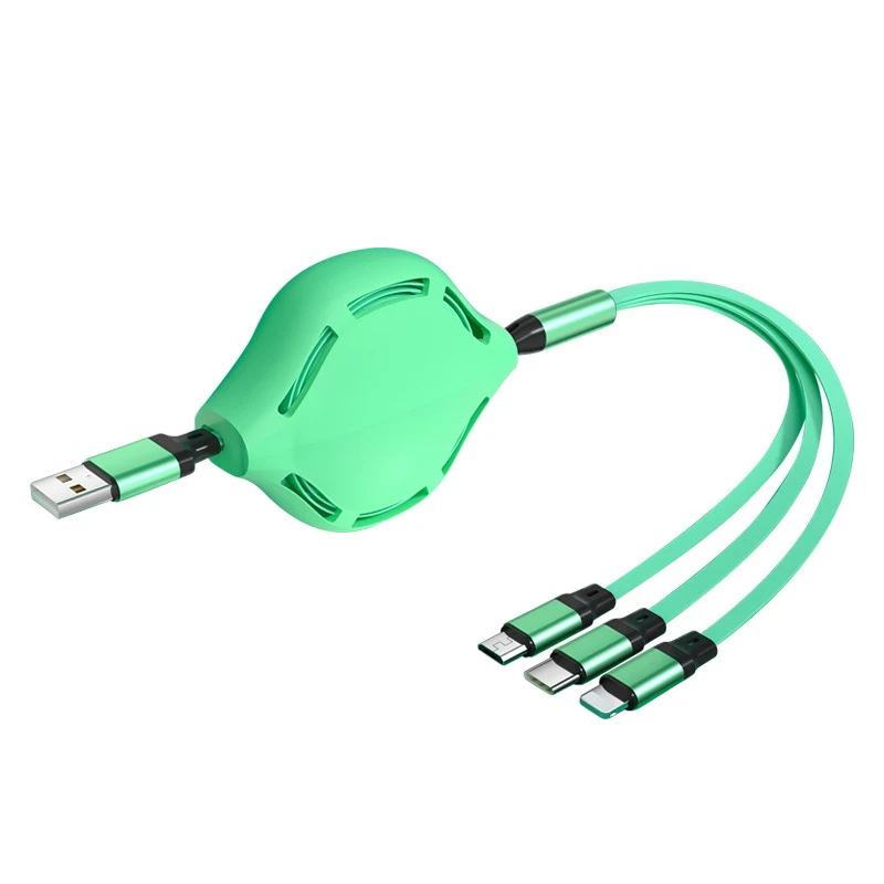 3 In 1 Usb To C Shape Cable Variety Of Colors To Choose From Tpe + Abs Material 3 In 1 Usb Cable, Green, red, yellow, purple, black 
3 In 1 Usb To C Shape Cable Variety Of Colors To Choose From Tpe + Abs Material 3 In 1 Usb Cable, Green, red, yellow, purple, black