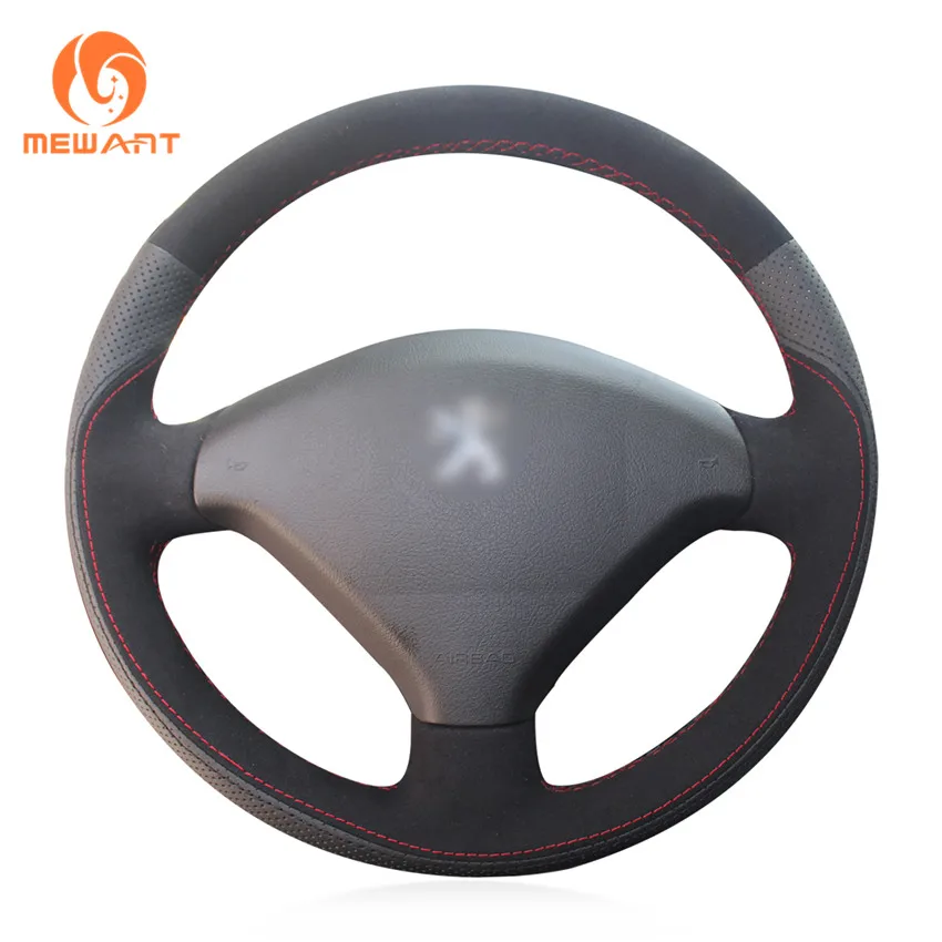 Custom Hand Sewing Suede Leather Steering Wheel Cover for Peugeot 307 307 SW 2001 2002 2003 2004 2005 2006 2007 2008
Custom Hand Sewing Suede Leather Steering Wheel Cover for Peugeot 307 307 SW 2001 2002 2003 2004 2005 2006 2007 2008