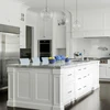 Modern Modular American Antique White Kitchen Cabinet Factory Directly