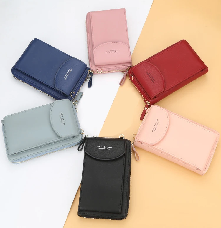 Solid Color Small Crossbody Handbags Bags Women Multifunction Mobile Phone Bags Long Hand Bag Zero Purse Woman
Solid Color Small Crossbody Handbags Bags Women Multifunction Mobile Phone Bags Long Hand Bag Zero Purse Woman