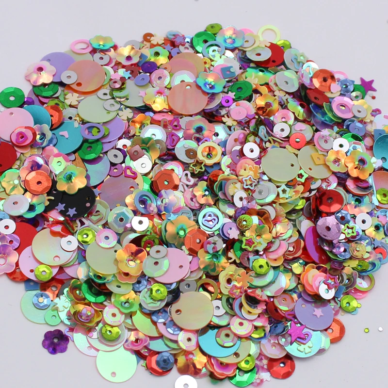 20g/lot Mix Sizes/Shapes Flake Cup Confetti Sewing Craft Loose Sequins Paillettes D0902
20g/lot Mix Sizes/Shapes Flake Cup Confetti Sewing Craft Loose Sequins Paillettes D0902
