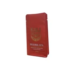 GMP 100000 workshop custom printing flat bottom chocolate packaging pouch/chocolate package bag in shanghai