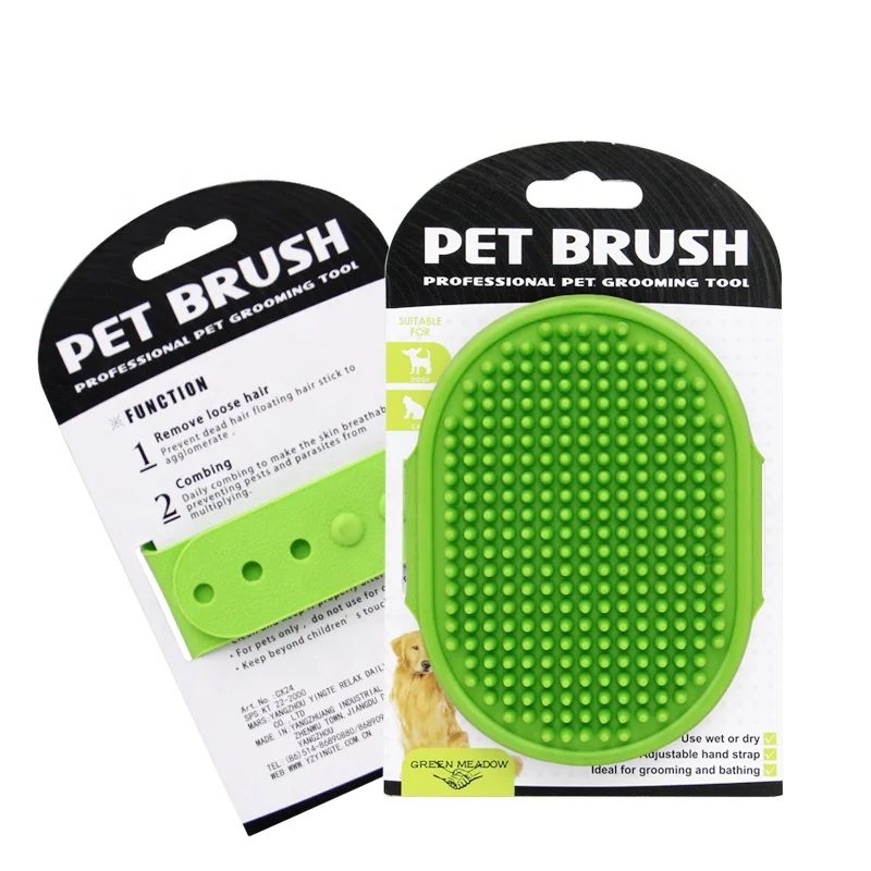 Factory Wholesale Multifunction Quality Soft Rubber Pet Bath Hair Remover Brush Cat Dog Massage Washing Brush, Black/yellow/blue/green/pink
Factory Wholesale Multifunction Quality Soft Rubber Pet Bath Hair Remover Brush Cat Dog Massage Washing Brush, Black/yellow/blue/green/pink