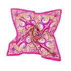 Factory New Design satin scarf logo print silk scarf Square Silk Scarf