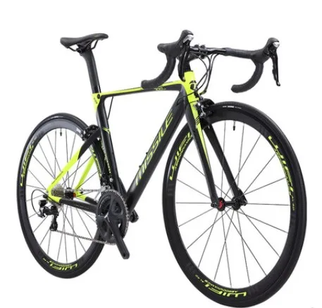MISSILE Road Bike 22 speed men's and women's carbon fiber front fork package racing car
MISSILE Road Bike 22 speed men's and women's carbon fiber front fork package racing car