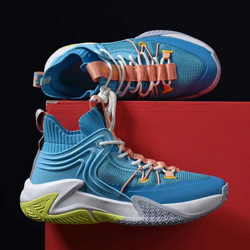 New Custom Logo Oem Odm Breathable Sports Shoes Anti Slip Men Basketball Style Shoes
New Custom Logo Oem Odm Breathable Sports Shoes Anti Slip Men Basketball Style Shoes