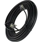 Rj11 Chargeur Portable Drop Wire Pair Cord Line 2 Core Patch 0.6mm Telephone Cable