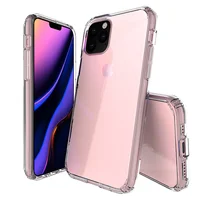 Wholesale Cell Phone Accessories Clear Shockproof Back Cover for Apple iPhone 11 Hybrid Case with Hard Back and Soft TPU Bumper
Wholesale Cell Phone Accessories Clear Shockproof Back Cover for Apple iPhone 11 Hybrid Case with Hard Back and Soft TPU Bumper