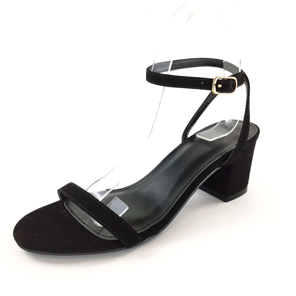 European and American style women's high-heeled sandals with thick heel waterproof material, Customized color
European and American style women's high-heeled sandals with thick heel waterproof material, Customized color