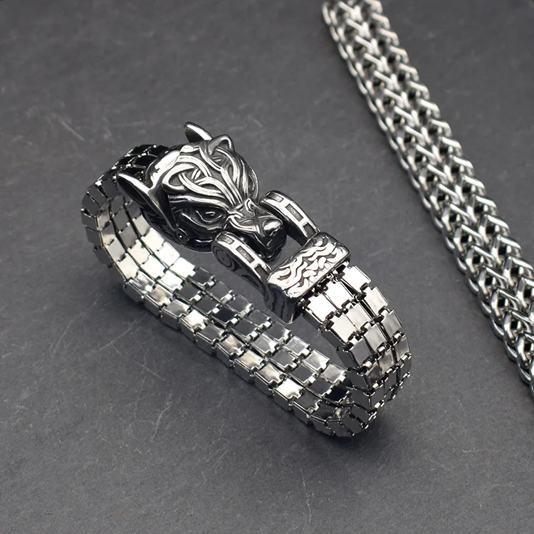 link chain bracelet PAVA punk Stainless Steel Bracelet Vintage double layer men bracelet stainless steel
link chain bracelet PAVA punk Stainless Steel Bracelet Vintage double layer men bracelet stainless steel