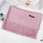 Classic design wool scarf cashmere winter scarf women with gold thread