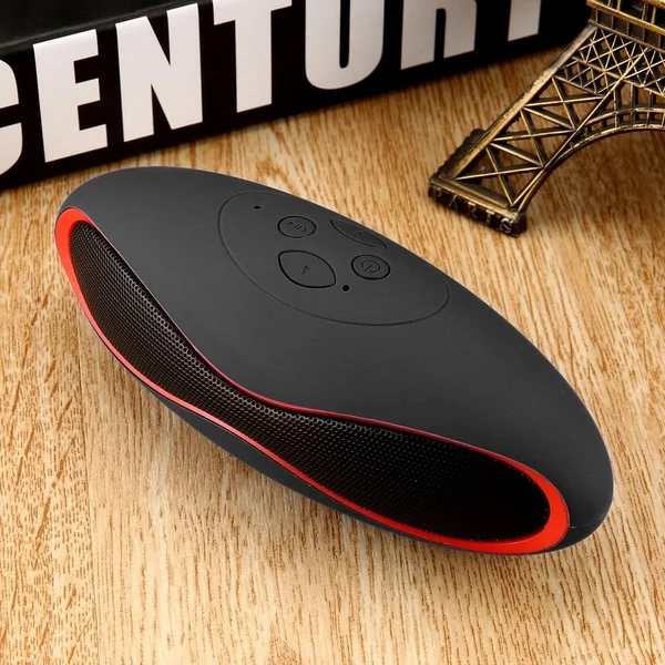 Amazon New X6 LED Mini Party DJ Bass Portable Wireless Bluetooth Speaker with FM Radio TF Mic USB - ANKUX.COM