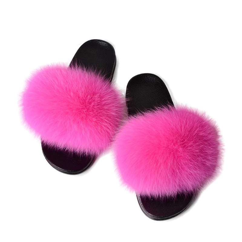 Large Fluffy Slides Soft Fluffy fox fur Women Slippers Fur Slides Wholesale, Customized color
Large Fluffy Slides Soft Fluffy fox fur Women Slippers Fur Slides Wholesale, Customized color