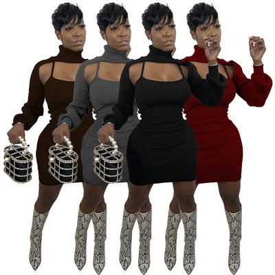 Fall Clothing 2021 Women Bodycon Rib two 2 Piece Skirts Outfits Womens elegant casual dresses
Fall Clothing 2021 Women Bodycon Rib two 2 Piece Skirts Outfits Womens elegant casual dresses