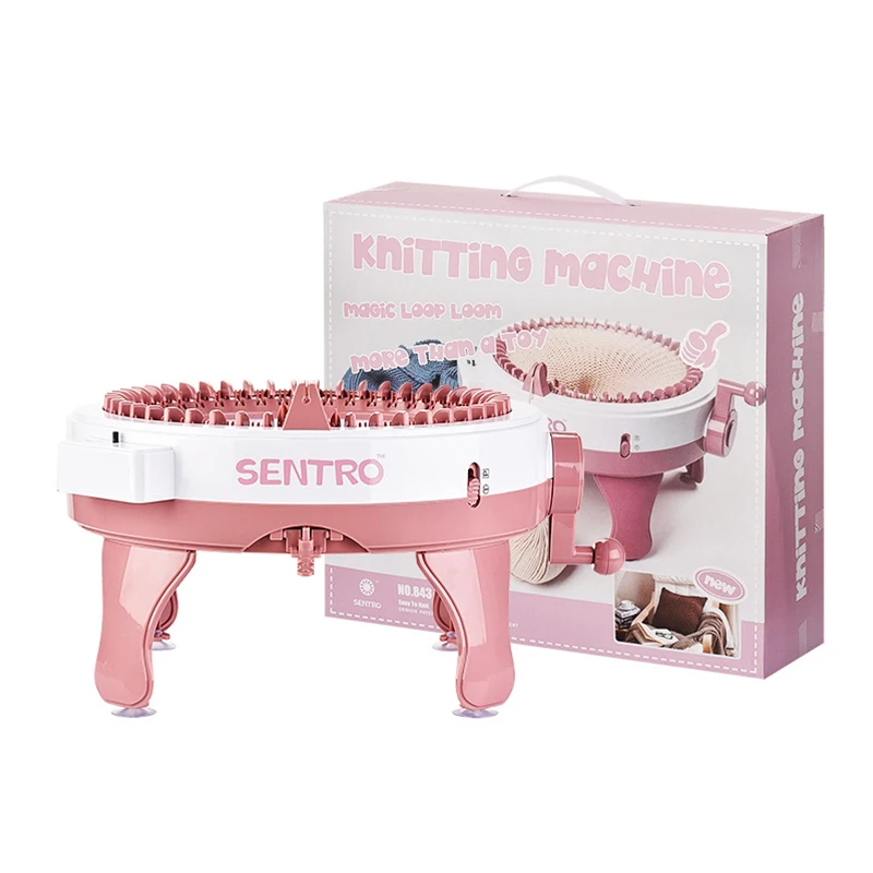 Smart Weaver Knitting Kit Machine Oversized 48 Hand Shake Diy Wool Knitting Machine Hat Knitting Machine Toy Girl House For Kids
Smart Weaver Knitting Kit Machine Oversized 48 Hand Shake Diy Wool Knitting Machine Hat Knitting Machine Toy Girl House For Kids