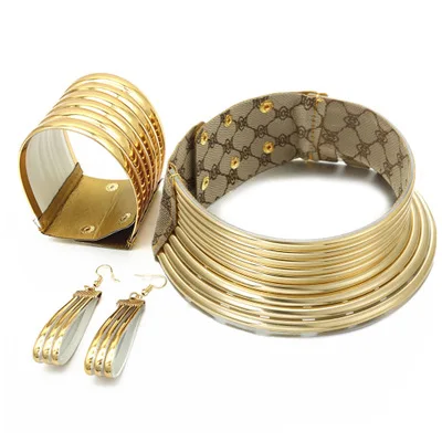 African Jewelry Statement Chokers Egypt Gold Tone Choker Chunky Collar Necklace African Choker Punk Necklace Gothic Jewelry Set
African Jewelry Statement Chokers Egypt Gold Tone Choker Chunky Collar Necklace African Choker Punk Necklace Gothic Jewelry Set