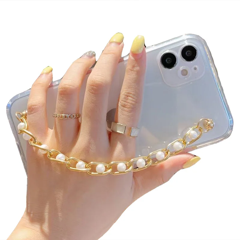high clear beads cases transparent girly phone case with pearl bracelet for iPhone 12 Pro Max handy ketten cover
high clear beads cases transparent girly phone case with pearl bracelet for iPhone 12 Pro Max handy ketten cover