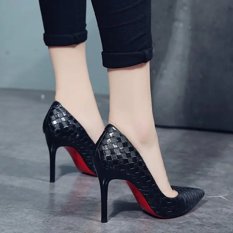 Europe Sexy Women Red Bottoms High Heels Pumps Spring Summer 2022 Pointed Thin Heels Slip-on Woman Party Shoes, Black,white
Europe Sexy Women Red Bottoms High Heels Pumps Spring Summer 2022 Pointed Thin Heels Slip-on Woman Party Shoes, Black,white