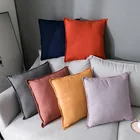 Comfortable Linen Silk Throw Pillows For Sofa
