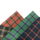 stock lot 100% cotton yarn dyed shirt fabric