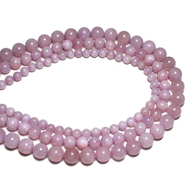 Wholesale Natural Kunzite Beads Purple Round loose Beads 4/6/8/10/12mm for Jewelry Making DIY Bracelet Necklace Creative Gifts
Wholesale Natural Kunzite Beads Purple Round loose Beads 4/6/8/10/12mm for Jewelry Making DIY Bracelet Necklace Creative Gifts