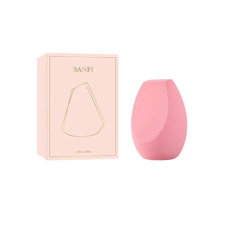 Banfi Super Soft Single Blender Makeup Puff with Paper Box Private Label Cosmetic Puff Foundation Eye Shadow Cotton Blush, 13colors choice
Banfi Super Soft Single Blender Makeup Puff with Paper Box Private Label Cosmetic Puff Foundation Eye Shadow Cotton Blush, 13colors choice