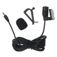 

Wholesale car GPS condenser microphone 3.5mm plug external assembly mike car bluetooth microphone