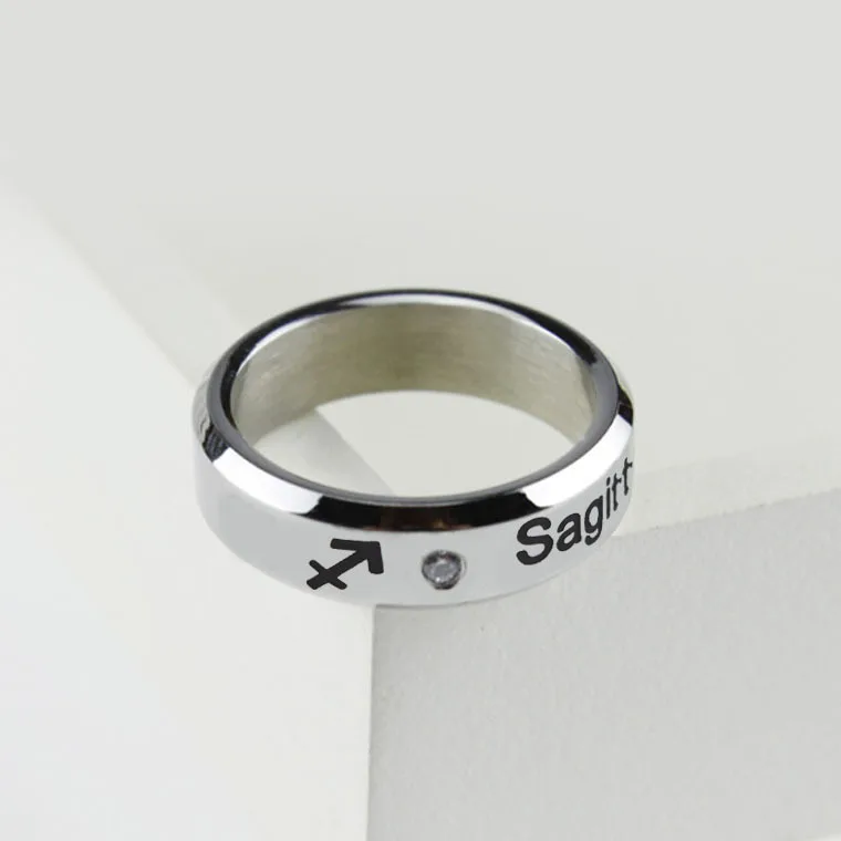 Stainless Steel 12 zodiac sign Ring for Women Men Punk Jewelry Birthday Gifts, As pic
Stainless Steel 12 zodiac sign Ring for Women Men Punk Jewelry Birthday Gifts, As pic