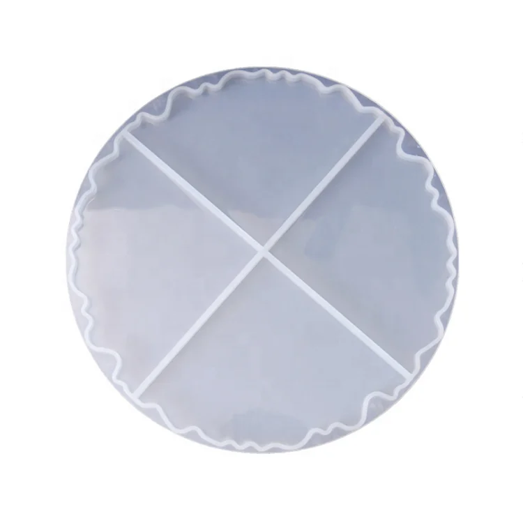 Factory wholesale DIY epoxy resin mold irregular round four in one coaster mold cup coaster pot mat handmade mold, Transparent
Factory wholesale DIY epoxy resin mold irregular round four in one coaster mold cup coaster pot mat handmade mold, Transparent