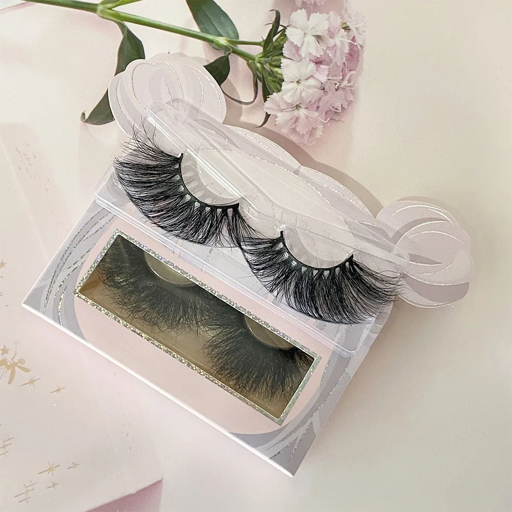 High quality 22mm 25mm 30mm mink lashes siberian mink eyelash human hair eyelashes 100% real mink eyelashes and packaging
High quality 22mm 25mm 30mm mink lashes siberian mink eyelash human hair eyelashes 100% real mink eyelashes and packaging