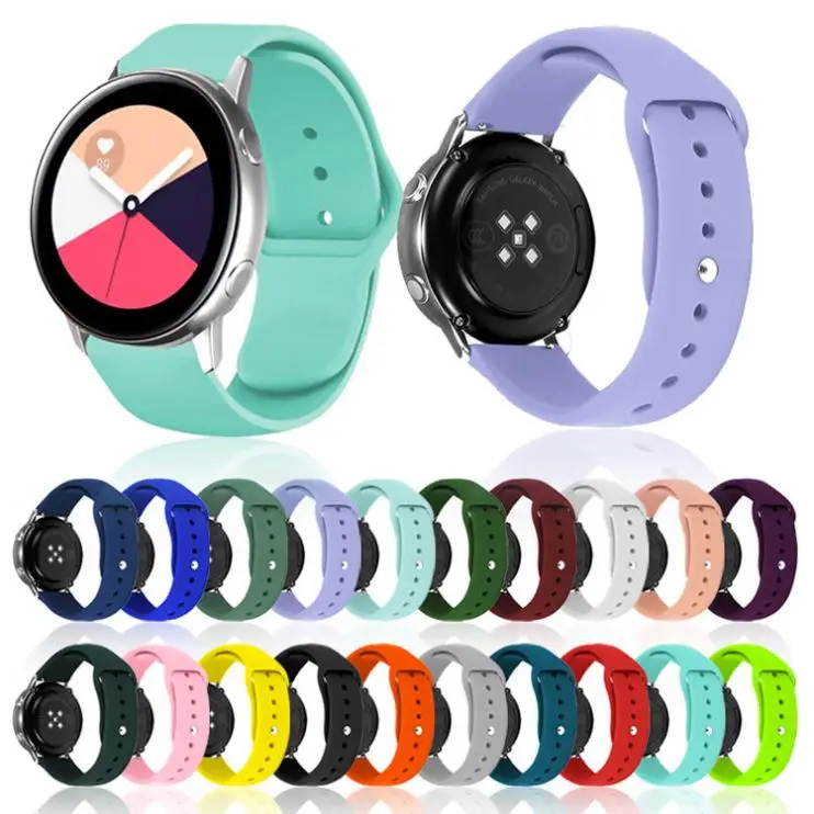 SKYLET New Design Silicone Band Watch Band For Samsung Galaxy Watch Silicon Strap 21mm 20mm
SKYLET New Design Silicone Band Watch Band For Samsung Galaxy Watch Silicon Strap 21mm 20mm