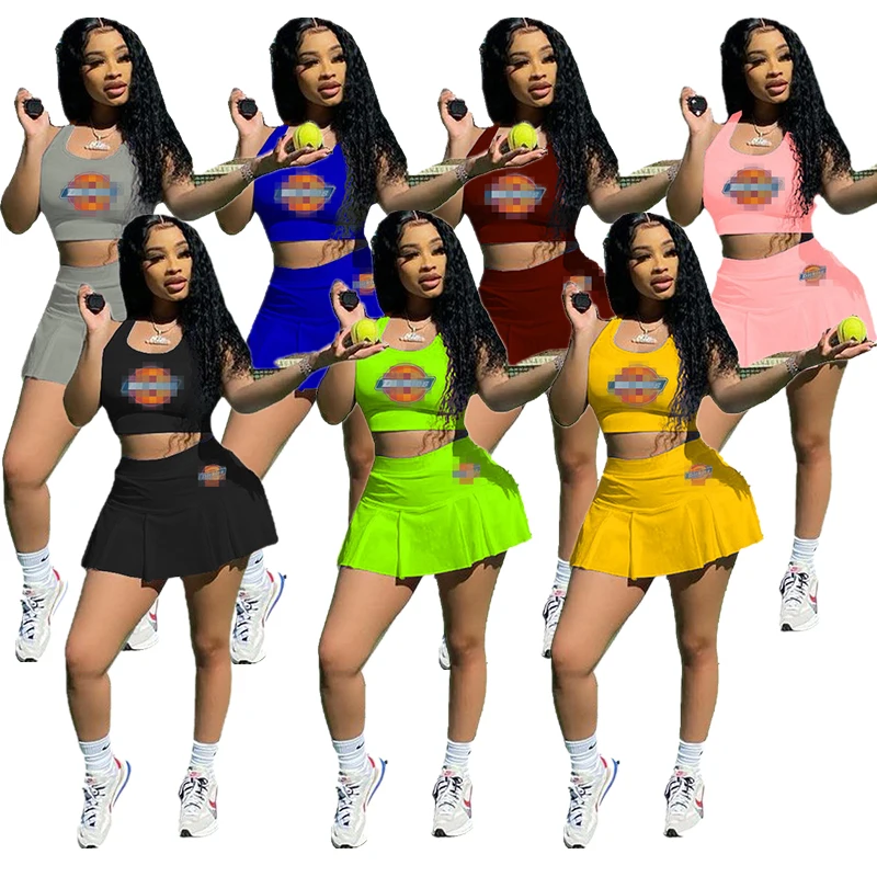 High Quality Custom Summer Skirt Sets 2 Piece Fashion Skirt Set Two Piece Dicky Tennis Skirt Set
High Quality Custom Summer Skirt Sets 2 Piece Fashion Skirt Set Two Piece Dicky Tennis Skirt Set