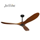 220V Dc Ac Motor Ceiling Fans Modern Decorative Energy Saving Remote Control Ceiling Fan