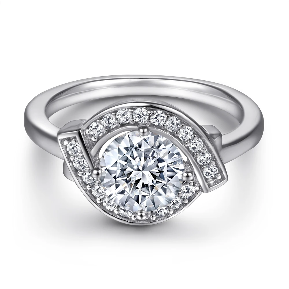 Fashion Inspired Design Pure Silver 925 Jewelry Ring Lab Grown Diamond Women Engagement Wedding Ring
Fashion Inspired Design Pure Silver 925 Jewelry Ring Lab Grown Diamond Women Engagement Wedding Ring