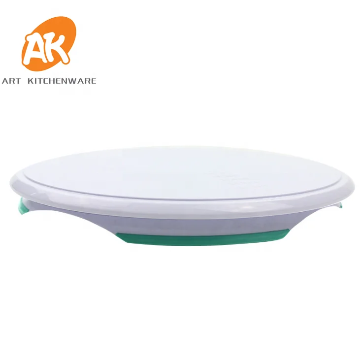 AK Plastic cake turntable 12 inch non-slip cake decorating turntable DIY baking tools ultra-short and light with scale, White
AK Plastic cake turntable 12 inch non-slip cake decorating turntable DIY baking tools ultra-short and light with scale, White