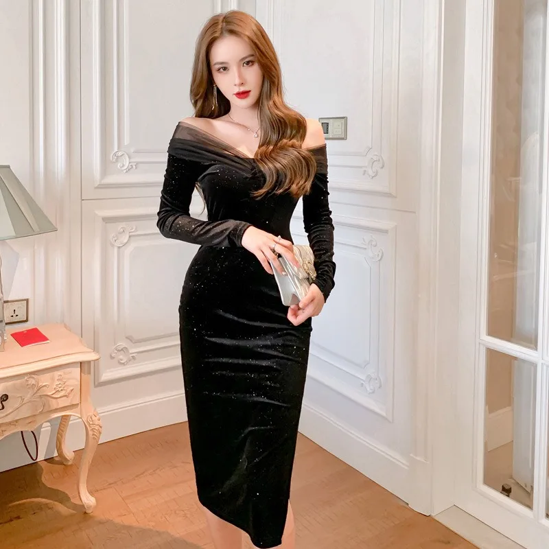 2021 Spring New Strapless Party Dresses Lady Sexy Elegant Evening Dresses Long, Picture
2021 Spring New Strapless Party Dresses Lady Sexy Elegant Evening Dresses Long, Picture
